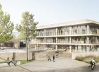 New Campus Hub at La Châtaigneraie front view image